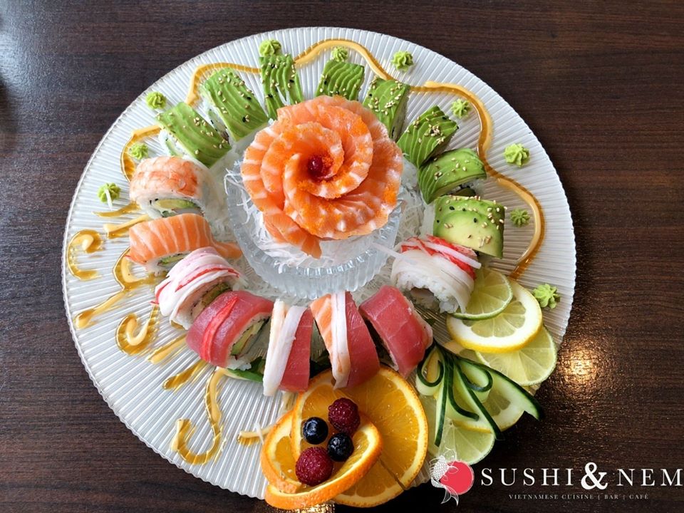 einzigartige Sushi Kreationen